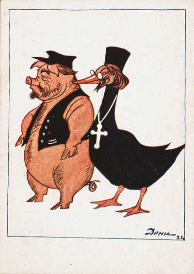 Kulak y sacerdote, 1922 de Deni