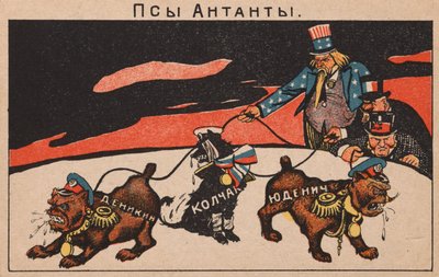 Los perros de la Entente: Denikin, Kolchak, Yudenich de Deni
