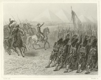 Batalla de las Pirámides de Denis Auguste Marie Raffet