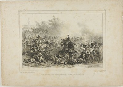 Carga de los Húsares Republicanos de Denis Auguste Marie Raffet