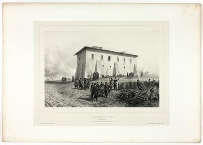Casa de Seis Postigos Verdes, de Souvenirs d’Italie: Expédition de Rome de Denis Auguste Marie Raffet