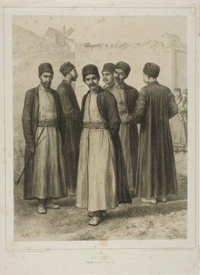 Karaimes, Theodosia, Kaffa, 1 de octubre de 1837 de Denis Auguste Marie Raffet