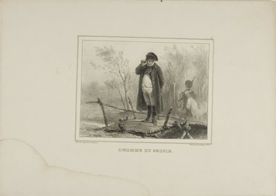 Hombre del pueblo de Denis Auguste Marie Raffet