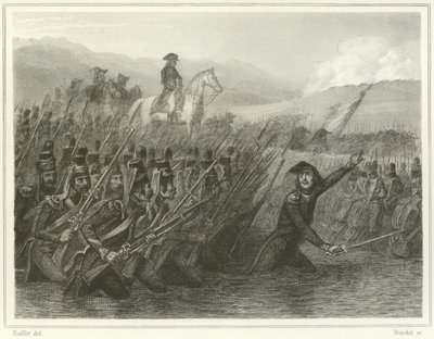 Paso del Tagliamento de Denis Auguste Marie Raffet