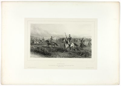 Reconocimiento, de Souvenirs d’Italie: Expedición de Roma de Denis Auguste Marie Raffet