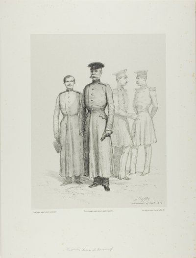 Prisioneros rusos de Bomarsud de Denis Auguste Marie Raffet