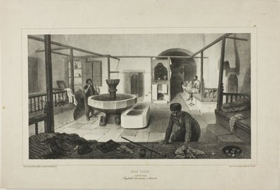 Baño de Tártaro, Sala de Descanso de Denis-Auguste-Marie Raffet