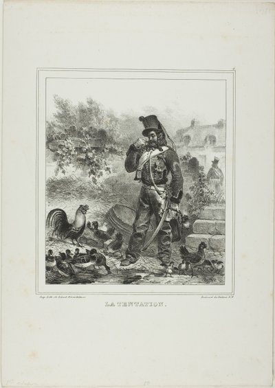 Tentación de Denis Auguste Marie Raffet