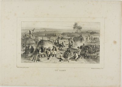 El campamento de Denis Auguste Marie Raffet