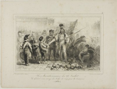 Los Municioneros del 28 de julio de Denis Auguste Marie Raffet