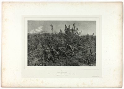 Guardia de trinchera, de Souvenirs d’Italie: Expédition de Rome de Denis Auguste Marie Raffet