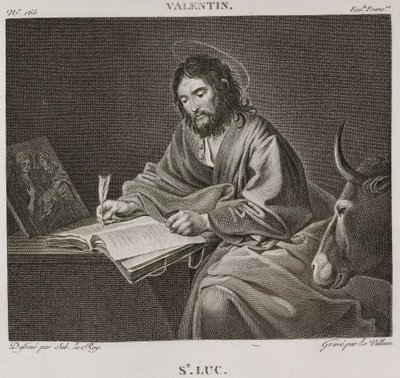 Denis-Sébastien Leroy et Petit - San Lucas, según Le Valentin - 1802-1815 de Denis Sebastien Leroy