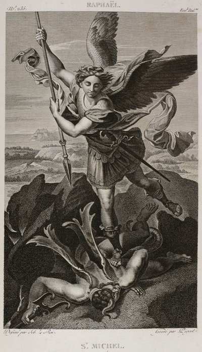 Denis-Sébastien Leroy et Pigeot - San Miguel, según Rafael - 1802-1815 de Denis Sebastien Leroy