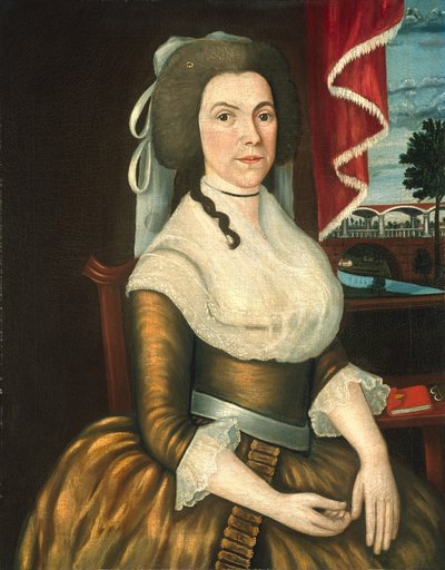 Sra. Elizabeth Noyes Denison, c. 1790 de Denison Limner