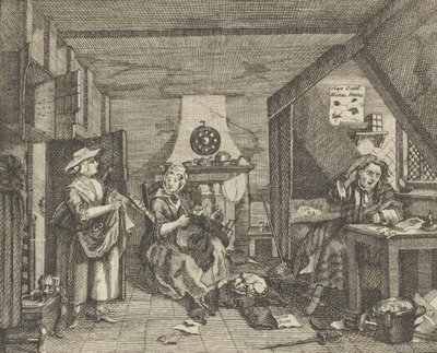 El poeta angustiado, ca. 1800 de Dent