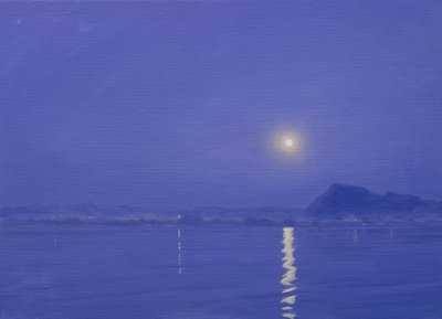 Luz de luna sobre Udaipur de Derek Hare