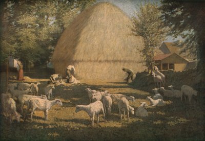 Esquila de ovejas, 1901, c1930 de Dermod O