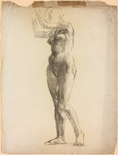 Estudio de una figura femenina de Derwent Lees