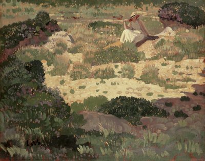 Cerca de Cassis, 1913 de Derwent Lees