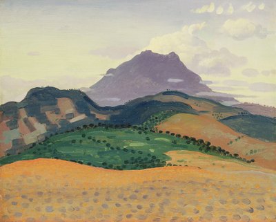 Tour Madeloc en los Pirineos, c.1913 de Derwent Lees