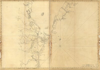 (Costa de Nueva Inglaterra desde Cape Elizabeth, Me. hasta Newburyport, Mass. LOC 77693969 de Joseph F. W. Des Barres