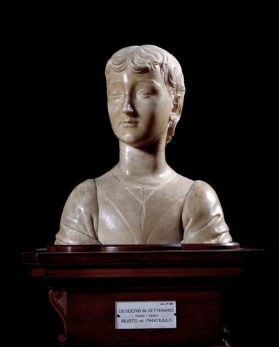 Joven hombre de Desiderio da Settignano
