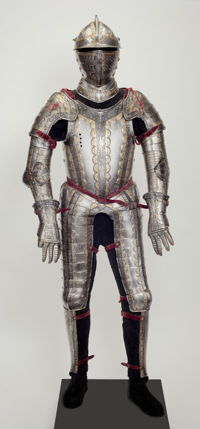 Armadura de Campo, de una Garnitura, probablemente hecha para Ludwig Ungnad von Weissenwolf auf Sunegg, c.1552 de Desiderius Helmschmid