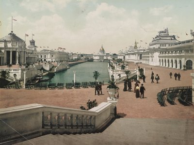 Gran Corte, Exposición Trans-Mississippi, 1898 de Detroit Photographic Co.