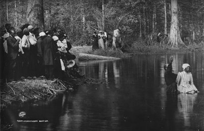 Un bautismo sureño, Aiken de Detroit Publishing Co.