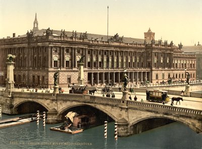 Puente de Federico y la Bolsa, Berlín, Alemania, c.1900 de Detroit Publishing Co.
