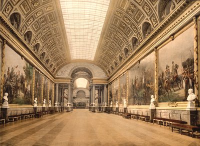 Galería de las Batallas, Versalles, c.1890-1900 de Detroit Publishing Co.