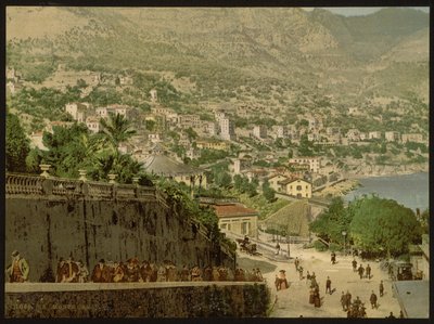 Vista General, Monte Carlo, Riviera, Mónaco de Detroit Publishing Co.