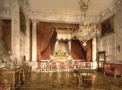 Gran Trianón, cámara de la Emperatriz, Versalles, c.1890-1900 de Detroit Publishing Co.