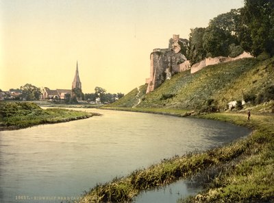 Kidwelly, Carmarthen, Gales, c.1890-1900 (impresión fotocroma) de Detroit Publishing Co.