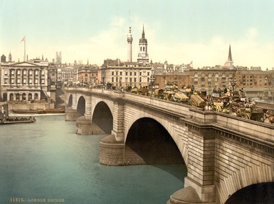 Puente de Londres, c.1890-1900 de Detroit Publishing Co.