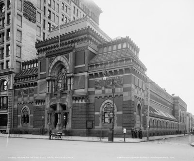 Academia de Bellas Artes de Pensilvania, Filadelfia, Pensilvania, EE.UU., c.1900 de Detroit Publishing Co.