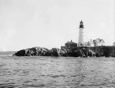 Portland Head Light, Portland, Maine, c.1900-10 de Detroit Publishing Co.