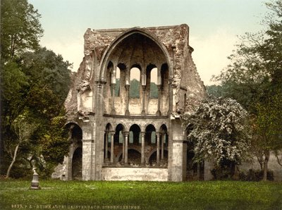 Ruinas de la Abadía de Heisterbach, Renania del Norte-Westfalia, Alemania, c.1900 de Detroit Publishing Co.