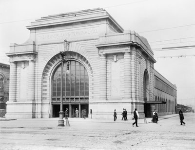 Estación terminal, Nueva Orleans de Detroit Publishing Co.