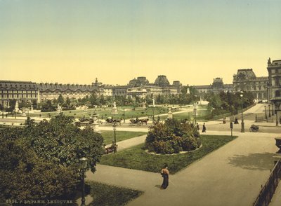 El Louvre, París, c.1890-1900 de Detroit Publishing Co.