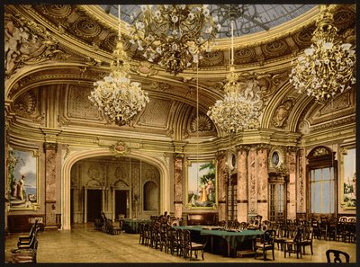La nueva sala de juegos, Monte Carlo, Riviera, Mónaco de Detroit Publishing Co.