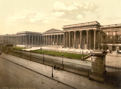 Museo Británico, Londres, c.1890-1900 de Detroit Publishing Co.