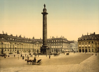 Place Vendome, París, c.1900 de Detroit Publishing Co.