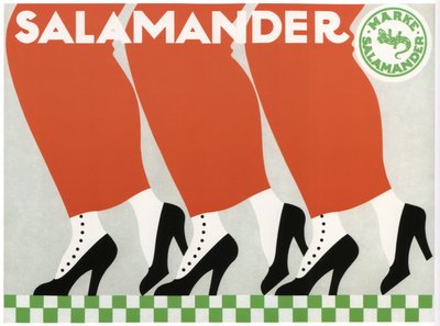 Zapatos Salamandra, 1912 de Deutsch
