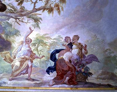 Escena mitológica de Diacinto (attr.) Fabbroni