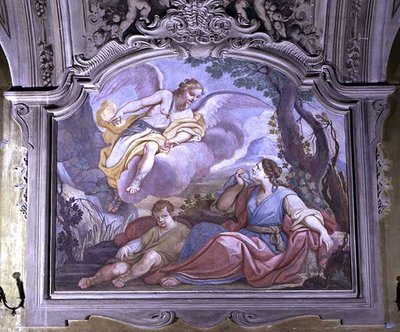 Agar e Ismael en el desierto, del Refectorio de Diacinto Fabbroni