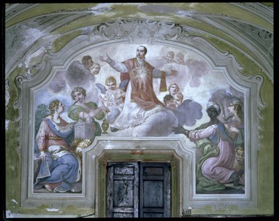 La apoteosis de San Ignacio de Loyola (c.1491-1556) del Refectorio de Diacinto Fabbroni