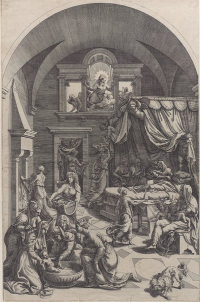 Nacimiento de San Juan Bautista de Diana Mantuana