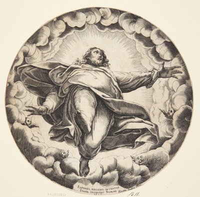 Ascensión de Cristo de Diana Scultori