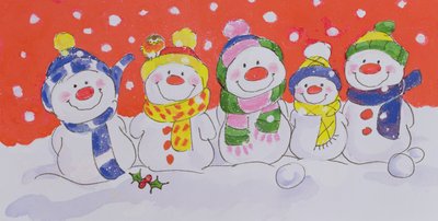 Familia de Nieve de Diane Matthes